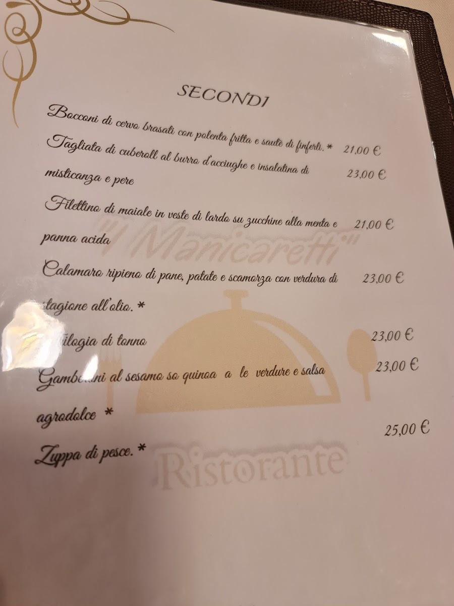 Menu Ristorante I Manicaretti-9